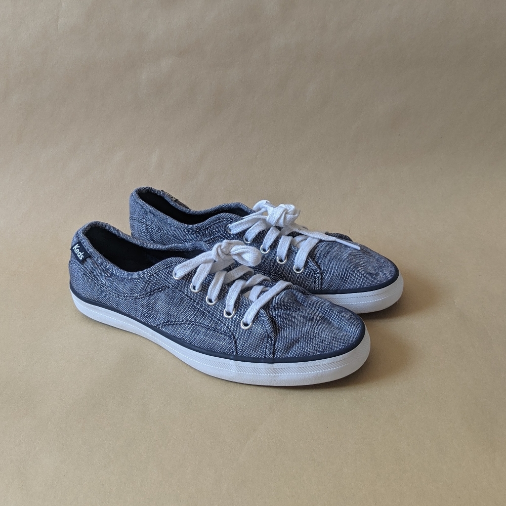 Keds Women's Blue Canvas Sneaker Size: 6.5
